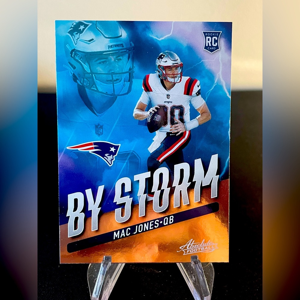 2021 Mac Jones Panini By Storm Rookie Card #Bst-9